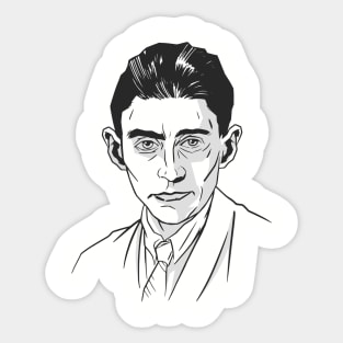 Franz kafka Sticker